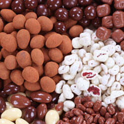 Assorted chocolate covered nuts